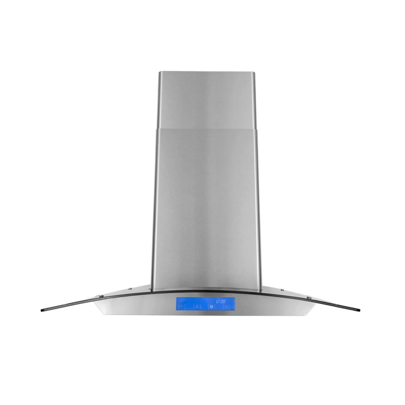 Cosmo 30" 900 CFM Ductless Island Range Hood & Reviews Wayfair